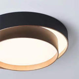 Round Flush Mount Light Doubel Ring Style Warm Lighting Ceiling Hallway Ceiling Light Fixture Eye Friendly Indoor Lamp Black In Australia - Darrahopens