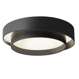 Bedroom Ceiling Light 45W Stepless Dimming Round Flush Mount LED Ceiling Light with Remote Control for Study Room Hallway Living Room Black 30 X 14cm / 11.8 X 5.5in In Australia - Darrahopens