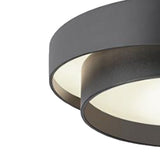 Bedroom Ceiling Light 45W Stepless Dimming Round Flush Mount LED Ceiling Light with Remote Control for Study Room Hallway Living Room Black 30 X 14cm / 11.8 X 5.5in In Australia - Darrahopens
