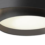 Bedroom Ceiling Light 45W Stepless Dimming Round Flush Mount LED Ceiling Light with Remote Control for Study Room Hallway Living Room Black 30 X 14cm / 11.8 X 5.5in