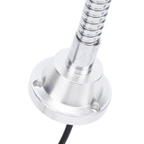 LED Green Work Light 7W Aluminum Tempered Glass Stepless Dimmable Industrial Dust Detection Work Lamp for Workshop Machine Tools