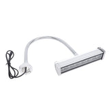 LED Green Work Light 7W Aluminum Tempered Glass Stepless Dimmable Industrial Dust Detection Work Lamp for Workshop Machine Tools