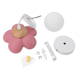 Pendant Lighting Fixtures Cream Style Flower G9 Ceiling Pendant Light Fixtures for Kitchen Island Dining Room Bedroom Living Room