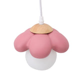 Pendant Lighting Fixtures Cream Style Flower G9 Ceiling Pendant Light Fixtures for Kitchen Island Dining Room Bedroom Living Room