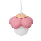 Pendant Lighting Fixtures Cream Style Flower G9 Ceiling Pendant Light Fixtures for Kitchen Island Dining Room Bedroom Living Room