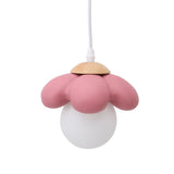 Pendant Lighting Fixtures Cream Style Flower G9 Ceiling Pendant Light Fixtures for Kitchen Island Dining Room Bedroom Living Room