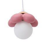 Pendant Lighting Fixtures Cream Style Flower G9 Ceiling Pendant Light Fixtures for Kitchen Island Dining Room Bedroom Living Room