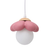 Pendant Lighting Fixtures Cream Style Flower G9 Ceiling Pendant Light Fixtures for Kitchen Island Dining Room Bedroom Living Room