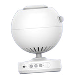 Star Projector Light Rotating 3 Modes Timing Star Projector for Ceiling Bedroom Decoration White with 6pcs Film Disc