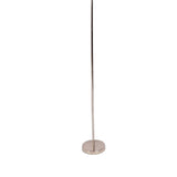 Ostrich Plume Floor Lamp Iron Art 61 Inch LED USB Stepless Dimmable Modern Decorative Standing Lamp for Bedside Living Room White