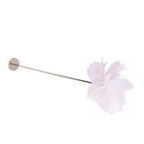 Ostrich Plume Floor Lamp Iron Art 61 Inch LED USB Stepless Dimmable Modern Decorative Standing Lamp for Bedside Living Room Pink In Australia - Darrahopens