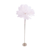 Ostrich Plume Floor Lamp Iron Art 61 Inch LED USB Stepless Dimmable Modern Decorative Standing Lamp for Bedside Living Room Pink
