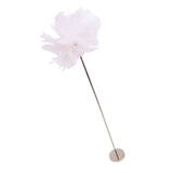 Ostrich Plume Floor Lamp Iron Art 61 Inch LED USB Stepless Dimmable Modern Decorative Standing Lamp for Bedside Living Room Pink