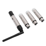 2.4G ISM 512 Wireless Transmitter Receiver 3 Pin Male Female 126 Channels Wireless 3 Receiver with 1 Transmitter for LED Stage Bar Party Light In Australia - Darrahopens