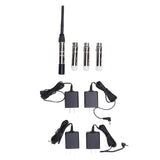 2.4G ISM 512 Wireless Transmitter Receiver 3 Pin Male Female 126 Channels Wireless 3 Receiver with 1 Transmitter for LED Stage Bar Party Light In Australia - Darrahopens