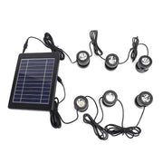 Solar Pond Spotlights 6 in 1 LED Solar Underwater Lights IP68 Water Resistant Submarine Landscape Spotlight for Fish Aquarium Tank Garden Warm White In Australia - Darrahopens