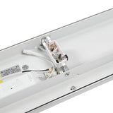 Modern LED Ceiling Lamp Dimmable Linear Flush Mount Light Fixture for Kitchen Office Bedroom Corridor