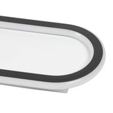 Modern LED Ceiling Lamp Dimmable Linear Flush Mount Light Fixture for Kitchen Office Bedroom Corridor