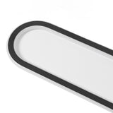 Modern LED Ceiling Lamp Dimmable Linear Flush Mount Light Fixture for Kitchen Office Bedroom Corridor