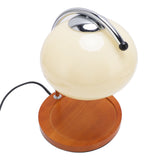 Candle Warmer Lamp Vintage Dimmer Switch Flameless with GU10 50W Bulb Wax Melting Light for Home Bedroom Beige