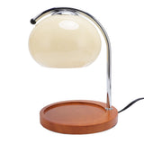 Candle Warmer Lamp Vintage Dimmer Switch Flameless with GU10 50W Bulb Wax Melting Light for Home Bedroom Beige