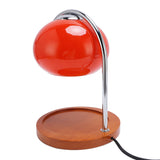 Candle Warmer Lamp Vintage Dimmer Switch Flameless with GU10 50W Bulb Wax Melting Light for Home Bedroom Orange
