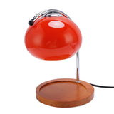 Candle Warmer Lamp Vintage Dimmer Switch Flameless with GU10 50W Bulb Wax Melting Light for Home Bedroom Orange
