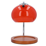 Candle Warmer Lamp with Timer Retro Solid Wood Glass Safe Warm Light Dimmable Electric Candle Lamp Warmer for Desktop Home Decoration Orange In Australia - Darrahopens
