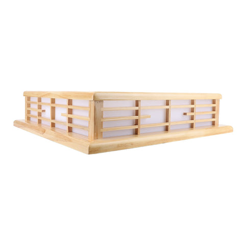 Retro Wooden Ceiling Light LED Ceiling Light Light Fixture Ceiling Mount for Living Room Bedroom Home Decor In Australia - Darrahopens