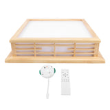 Retro Wooden Ceiling Light LED Ceiling Light Light Fixture Ceiling Mount for Living Room Bedroom Home Decor In Australia - Darrahopens