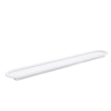 Modern LED Ceiling Light Dimmable Linear Ceiling Lamp Long Ceiling Light Fixture for Kitchen Office Bedroom Hallway White 19.7x5.9in