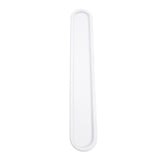Modern LED Ceiling Light Dimmable Linear Ceiling Lamp Long Ceiling Light Fixture for Kitchen Office Bedroom Hallway White 19.7x5.9in