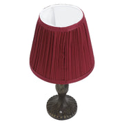 Fabric Desk Lamp Cordless Touch Dimmable Rechargeable Vintage Decorative Night Light for Bedroom Living Room Dining Room