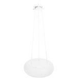 Pendant Light Round Milky White PC Lampshade LED Height Adjustable 3 Color Temperature Stepless Dimmable Modern Hanging Lamp for Kitchen Island In Australia - Darrahopens