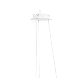 Pendant Light Round Milky White PC Lampshade LED Height Adjustable 3 Color Temperature Stepless Dimmable Modern Hanging Lamp for Kitchen Island