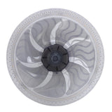 E26 E27 Ceiling Fan with Light Remote Flush Mount Socket Ceiling Fan Light Screw in LED Ceiling Fan Lamp for Bedroom Living Room Garage Kitchen