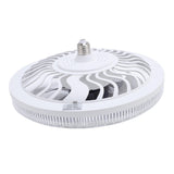 E26 E27 Ceiling Fan with Light Remote Flush Mount Socket Ceiling Fan Light Screw in LED Ceiling Fan Lamp for Bedroom Living Room Garage Kitchen