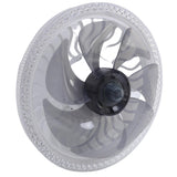 E26 E27 Ceiling Fan with Light Remote Flush Mount Socket Ceiling Fan Light Screw in LED Ceiling Fan Lamp for Bedroom Living Room Garage Kitchen