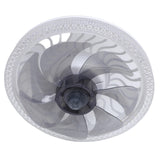 E26 E27 Ceiling Fan with Light Remote Flush Mount Socket Ceiling Fan Light Screw in LED Ceiling Fan Lamp for Bedroom Living Room Garage Kitchen