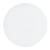LED Flush Mount Ceiling Light Round Ceiling Lamp Creamy White Threaded Shape Lampshade for Living Room Dining Room Bedroom 35cm / 13.8in