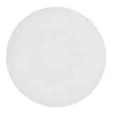 LED Flush Mount Ceiling Light Round Ceiling Lamp Creamy White Threaded Shape Lampshade for Living Room Dining Room Bedroom 35cm / 13.8in