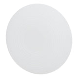 LED Flush Mount Ceiling Light Round Ceiling Lamp Creamy White Threaded Shape Lampshade for Living Room Dining Room Bedroom 35cm / 13.8in