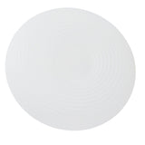 LED Flush Mount Ceiling Light Round Ceiling Lamp Creamy White Threaded Shape Lampshade for Living Room Dining Room Bedroom 35cm / 13.8in