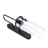 Black Wall Sconce Light Modern Indoor Wall Light Fixture with Clear Glass Shade for Dining Room Coffee Shop Hotel Bedroom Living Room Hallway