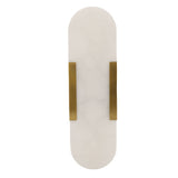 Marble Wall Lamp Modern Unique Patterns 3000k Warm Light Vanity Light for Dining Rooms Living Rooms Kitchens Hallways