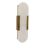 Marble Wall Lamp Modern Unique Patterns 3000k Warm Light Vanity Light for Dining Rooms Living Rooms Kitchens Hallways