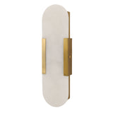 Marble Wall Lamp Modern Unique Patterns 3000k Warm Light Vanity Light for Dining Rooms Living Rooms Kitchens Hallways