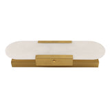 Marble Wall Lamp Modern Unique Patterns 3000k Warm Light Vanity Light for Dining Rooms Living Rooms Kitchens Hallways