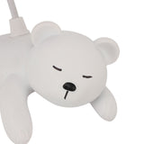 Bear Moon Pendant Lamp 3D Moon Pendent Light Ceiling Hanging Lamp for Bedroom Children Room