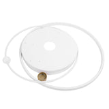Modern LED Ceiling Light Dimmable Flush Mount Ceiling Lamp with Remote Control for Bedroom Living Room Dining Room Kitchen White